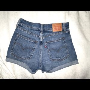 Levi’s Denim Shorts Cuff Hem
